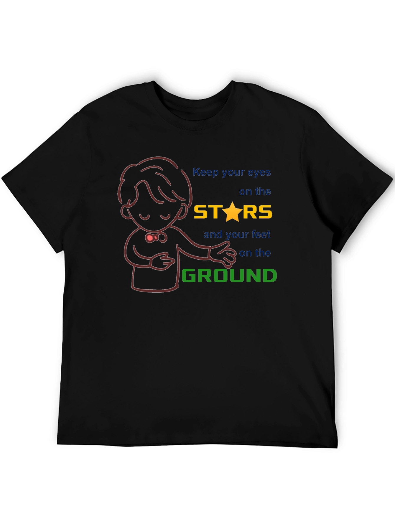 Stars and Ground Graphic Tee