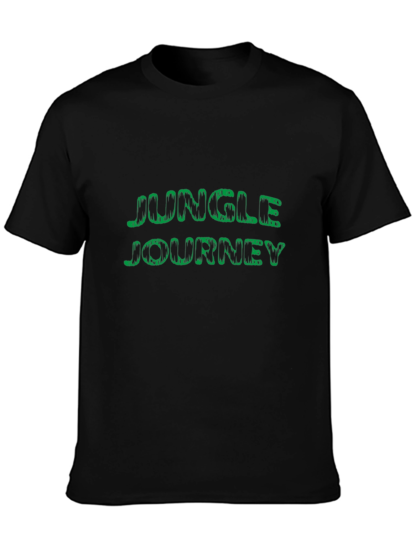 Jungle Journey Graphic Black T-Shirt