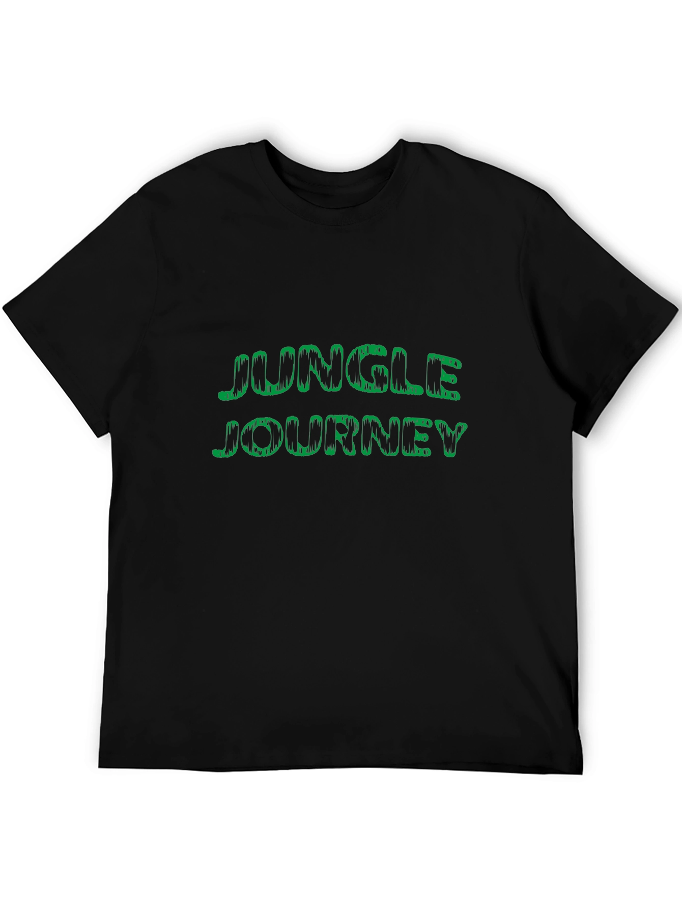 Jungle Journey Graphic Black T-Shirt