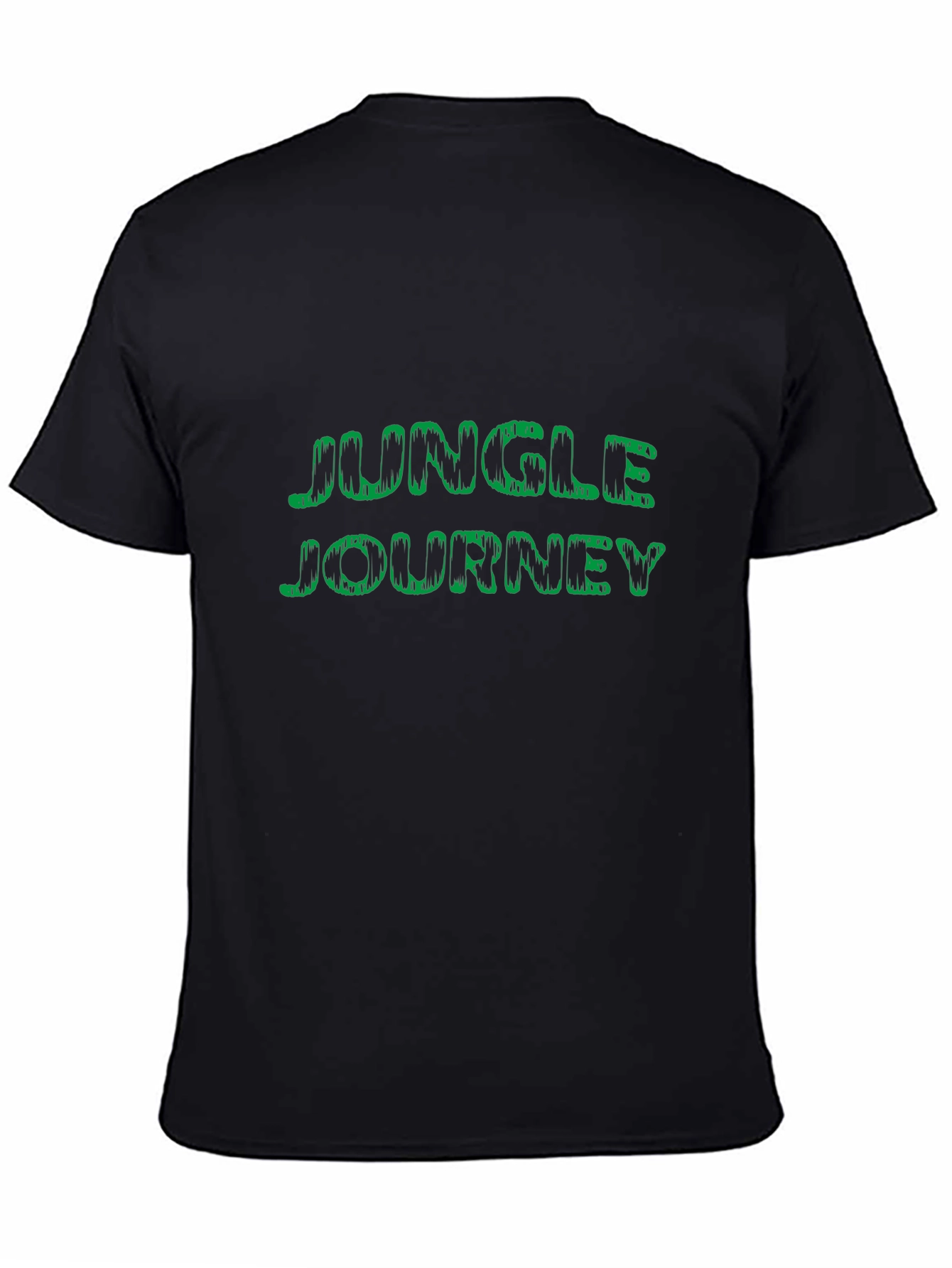Jungle Journey Graphic Black T-Shirt