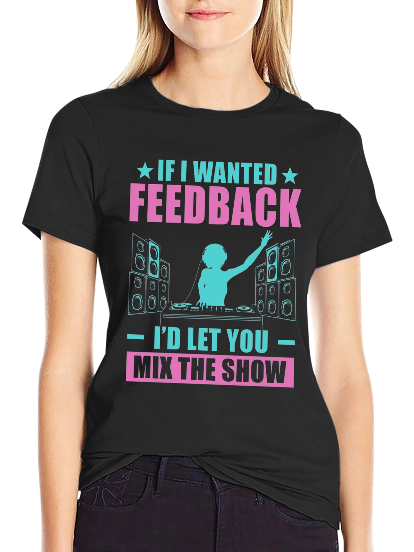DJ Feedback Graphic T-Shirt