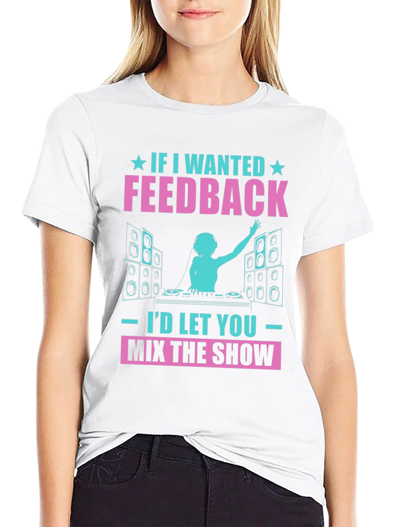 DJ Feedback Graphic T-Shirt