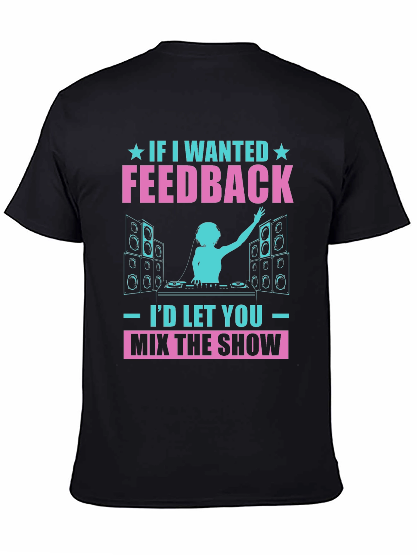 DJ Feedback Graphic T-Shirt