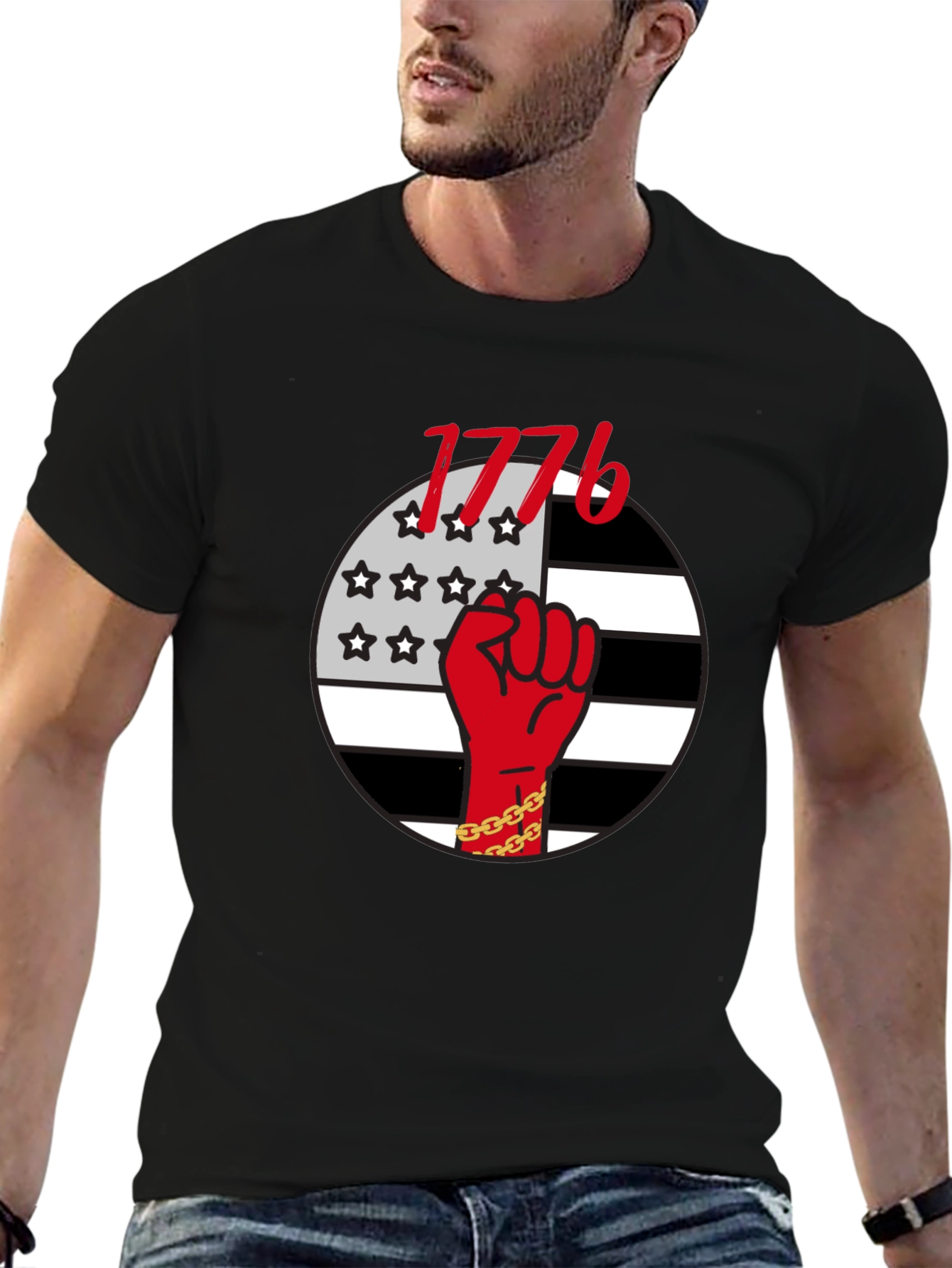 1776 Graphic Print Tee