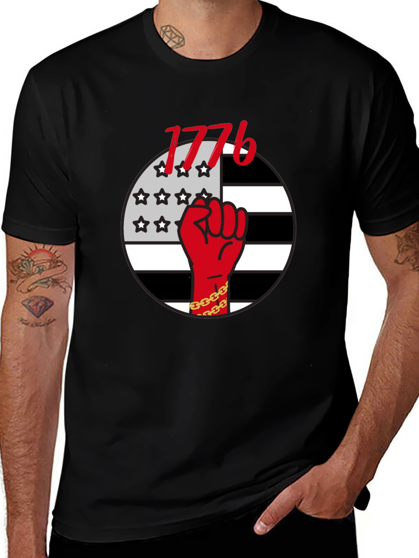 1776 Graphic Print Tee