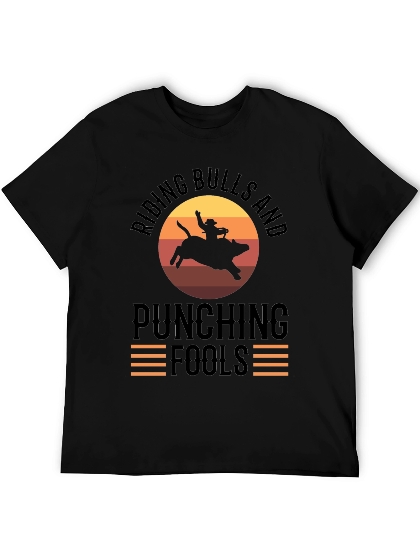 Riding Bulls & Punching Fools Graphic Tee
