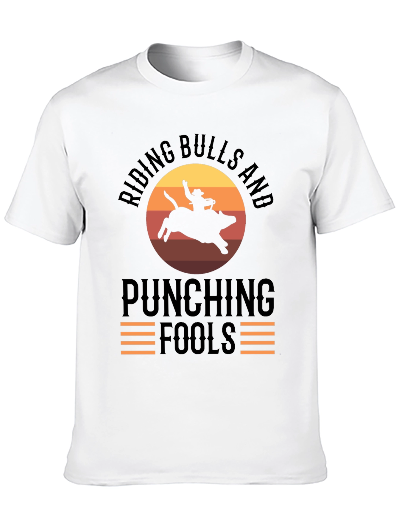 Riding Bulls & Punching Fools Graphic Tee