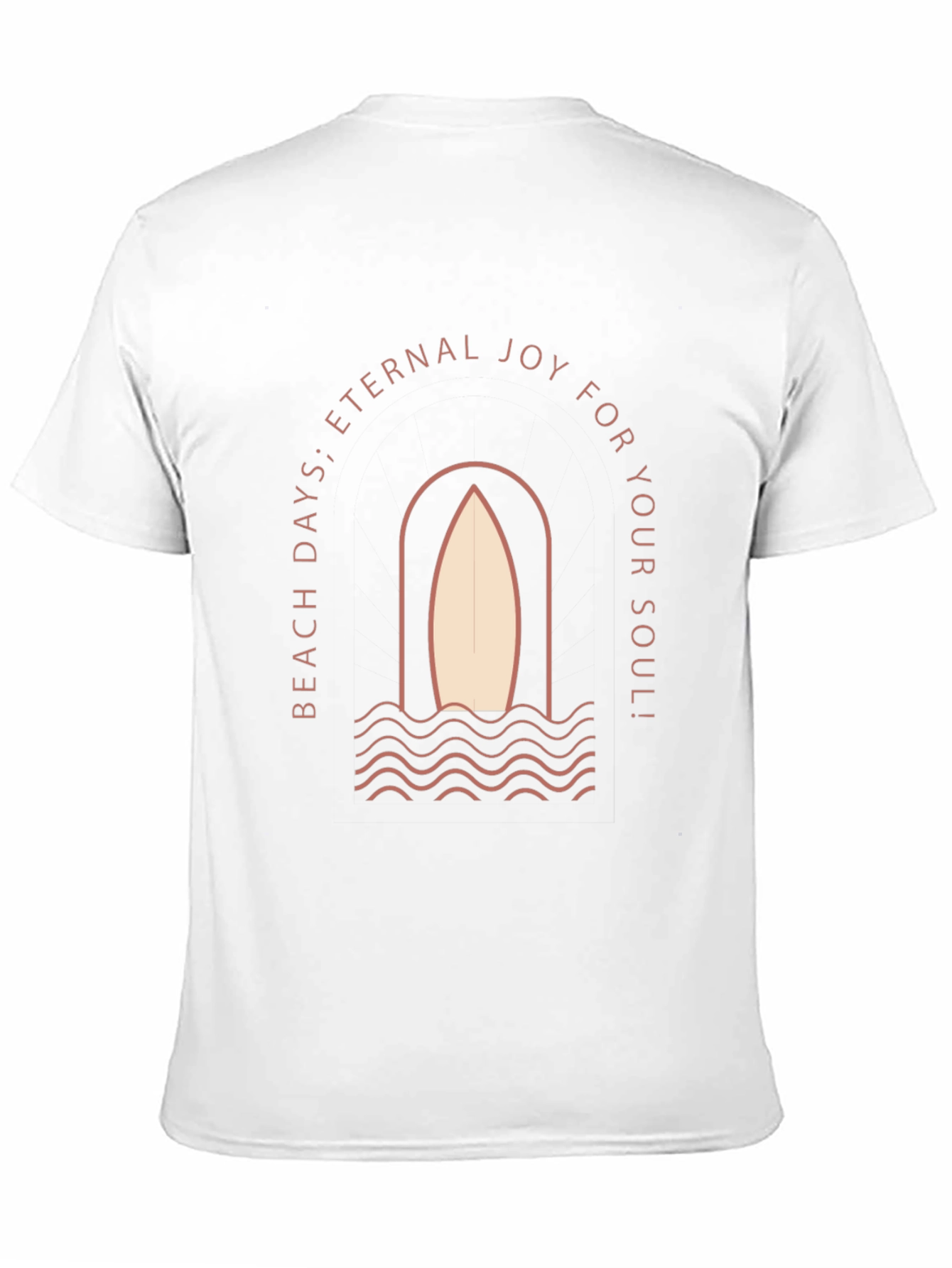 Beach Days T-Shirt - Eternal Joy Design