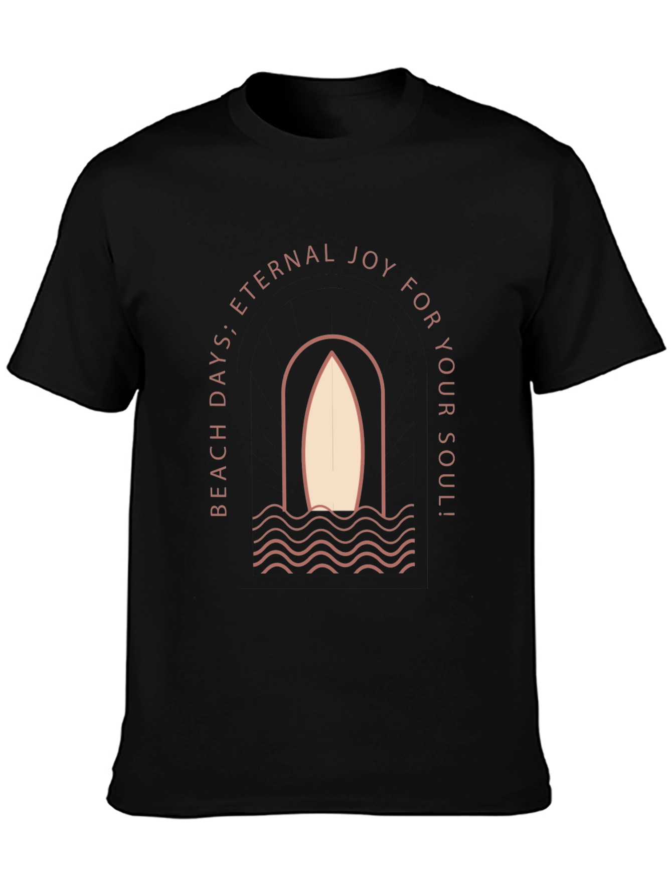 Beach Days T-Shirt - Eternal Joy Design