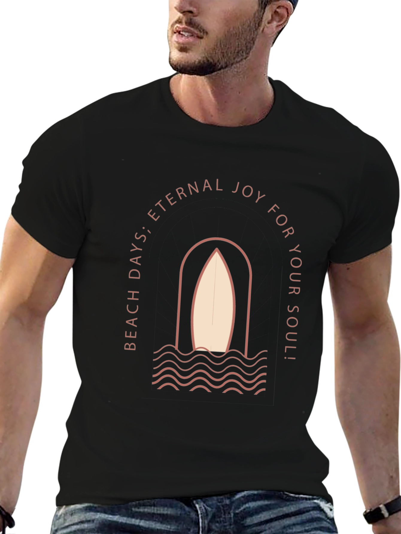 Beach Days T-Shirt - Eternal Joy Design