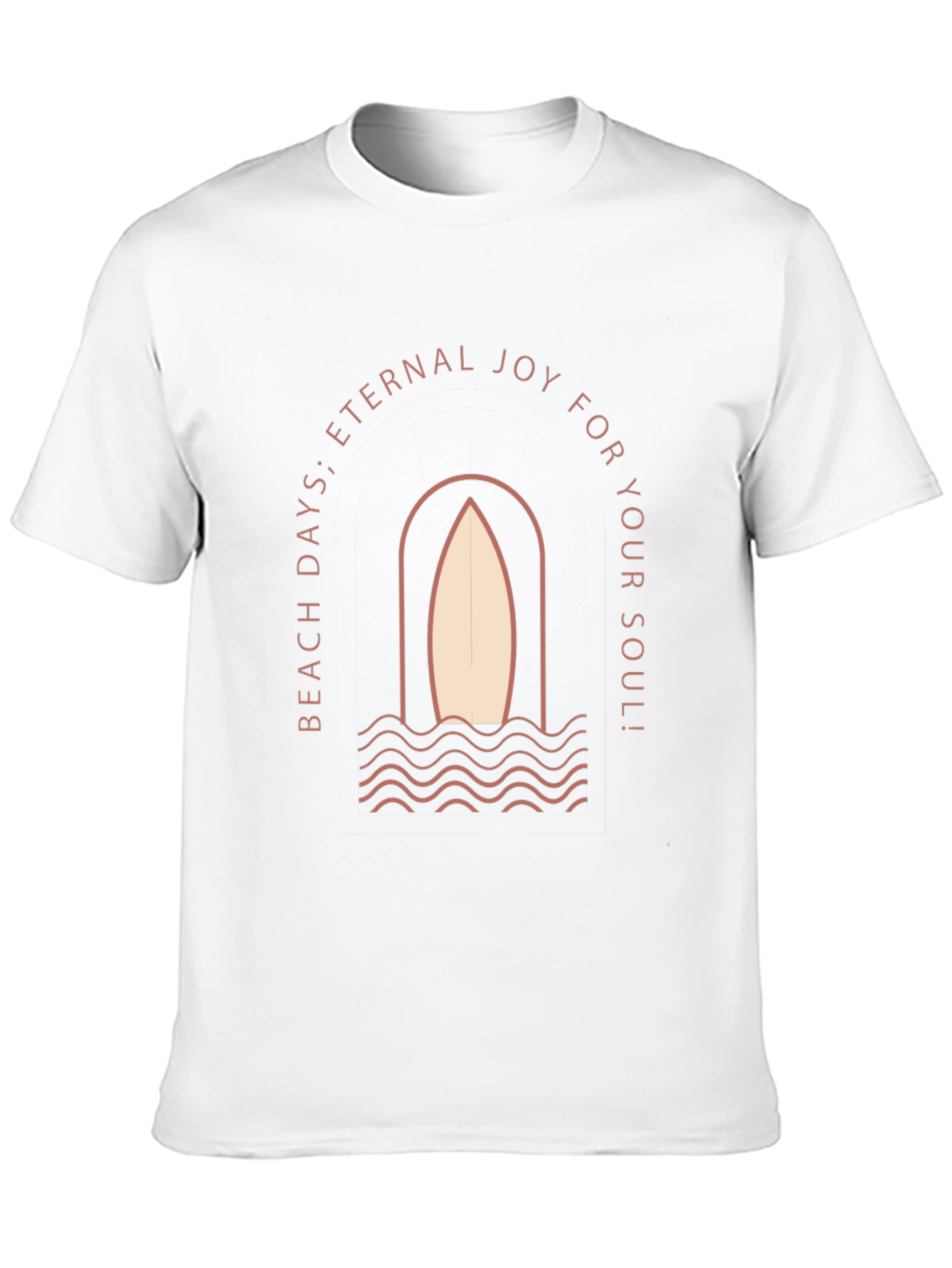 Beach Days T-Shirt - Eternal Joy Design