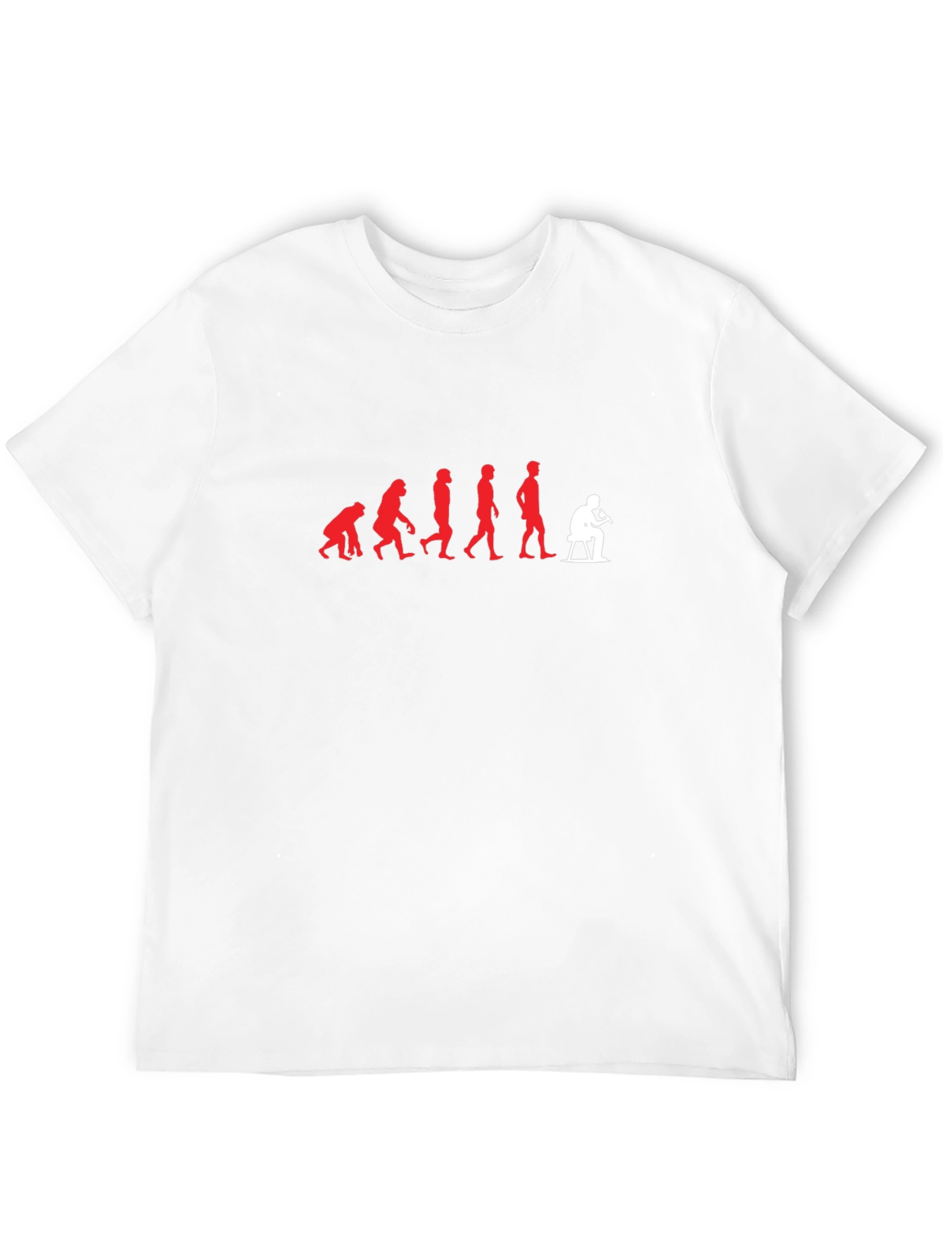 Evolution of Artist Graphic T-Shirt