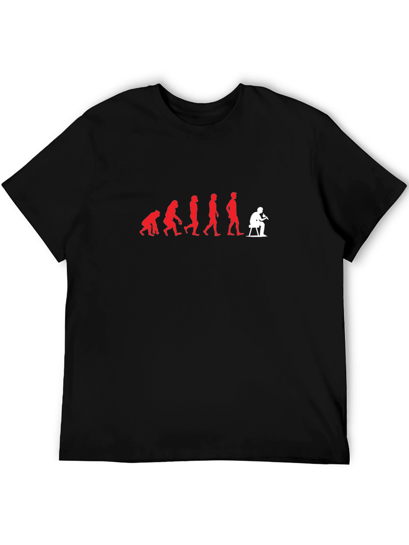 Evolution of Artist Graphic T-Shirt