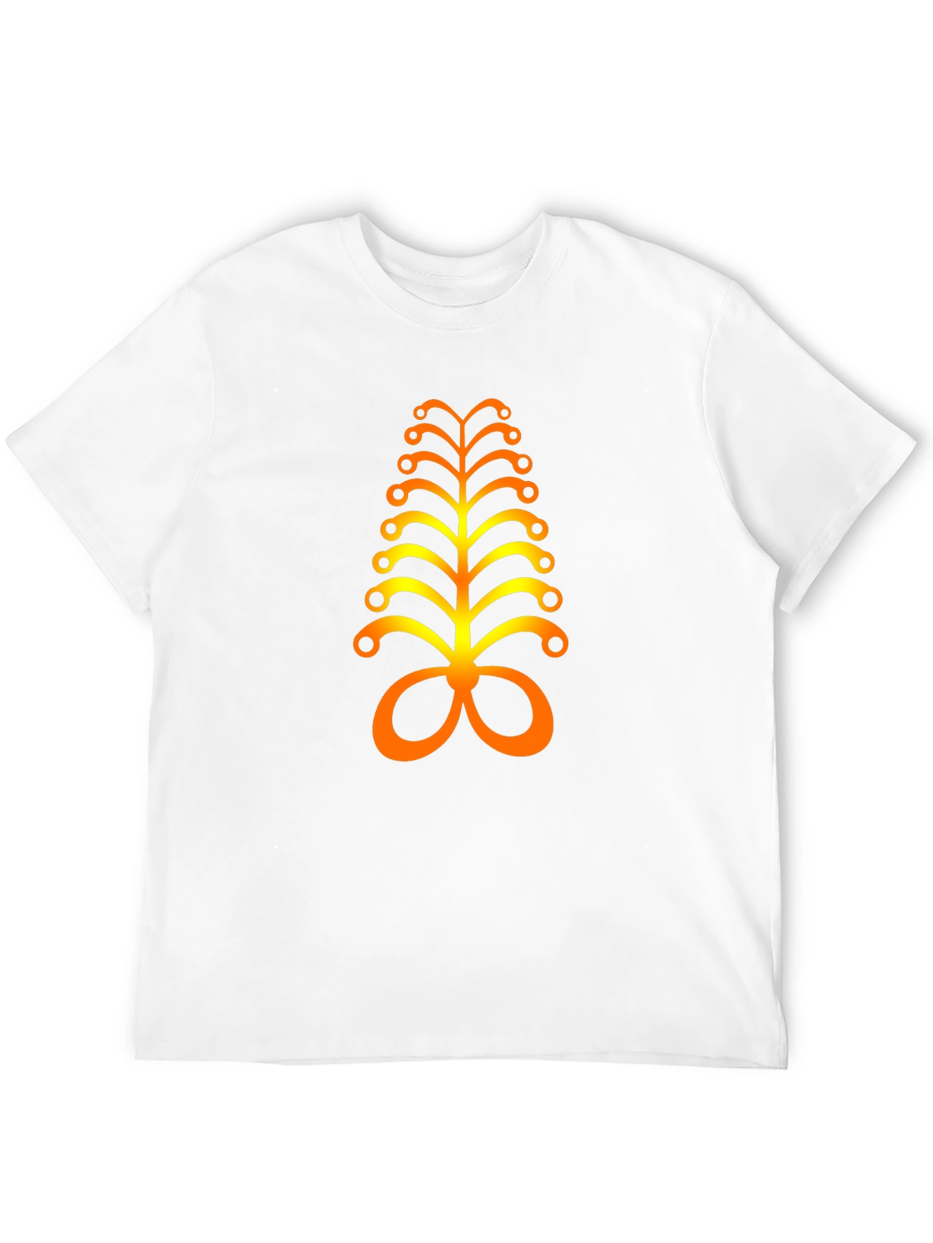 Adinkra Inspired Black T-Shirt