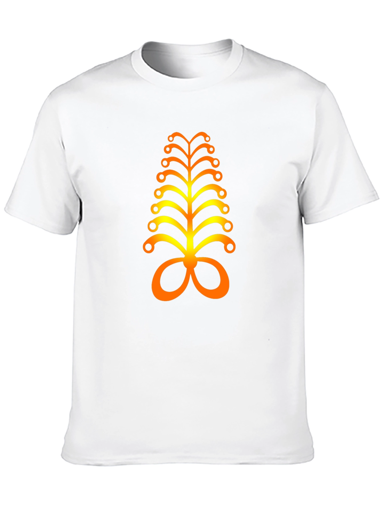 Adinkra Inspired Black T-Shirt