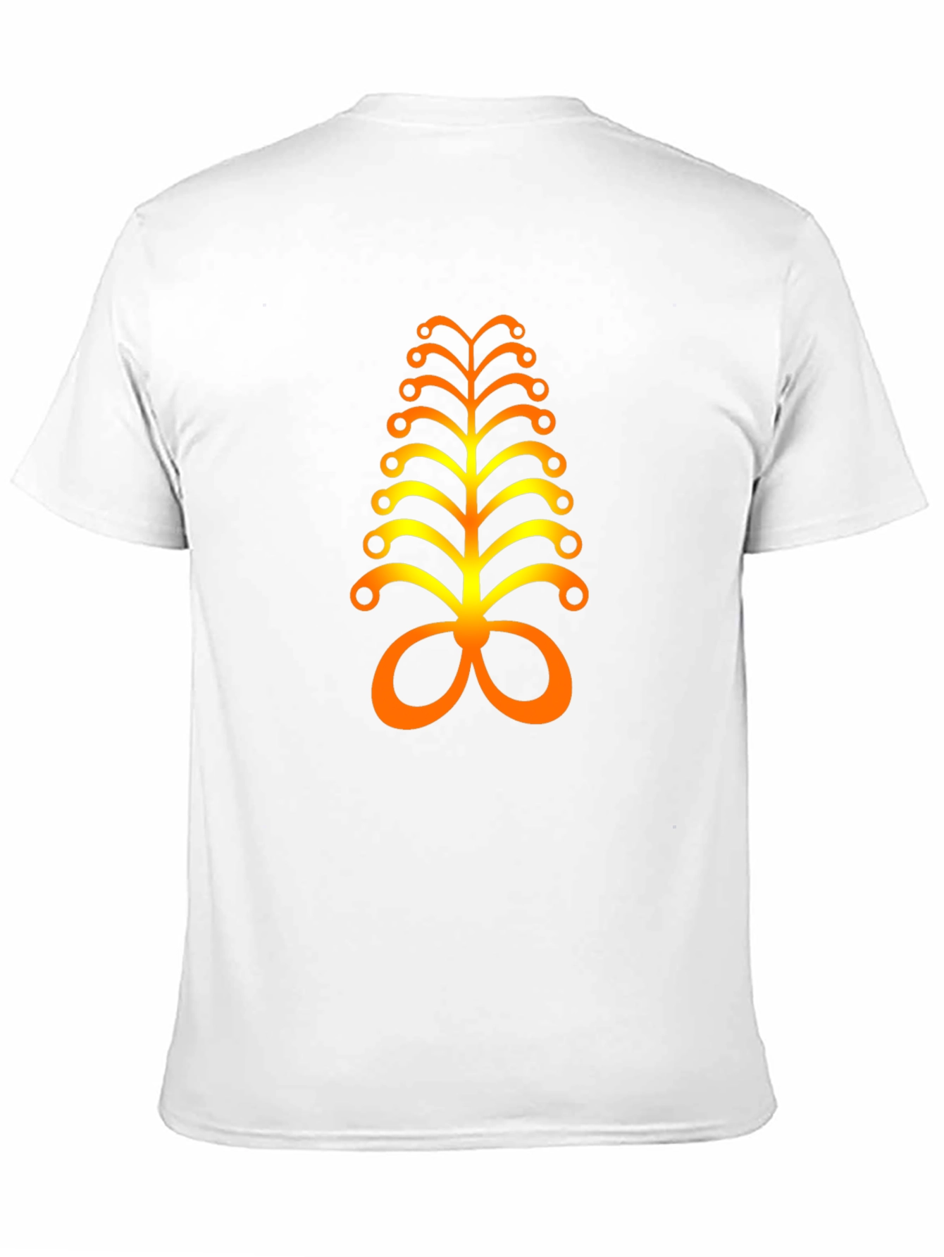 Adinkra Inspired Black T-Shirt