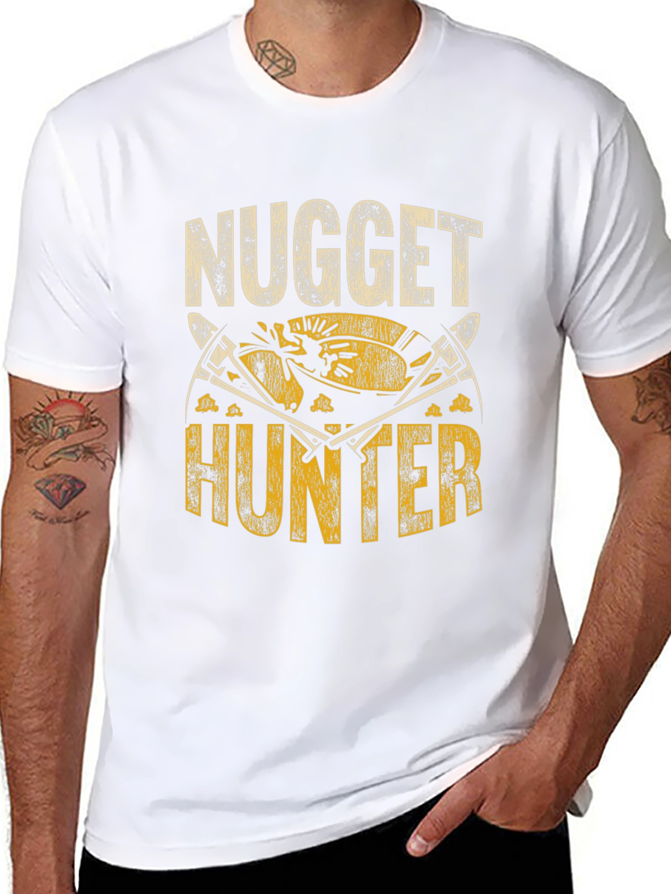 Nugget Hunter Graphic T-Shirt - Gold Miner Tee