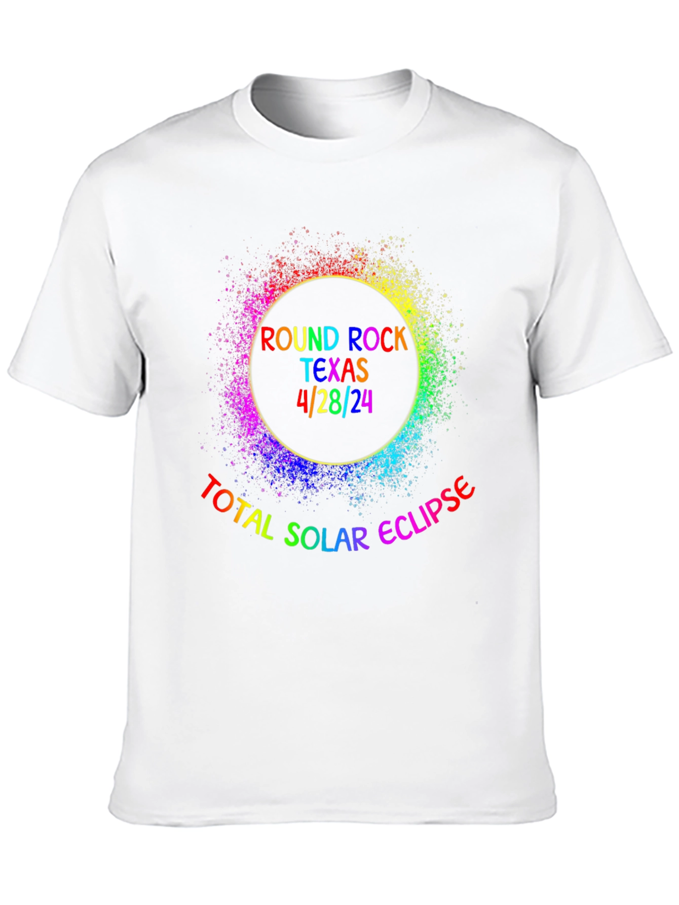 Total Solar Eclipse Round Rock Texas 4/28/24 T-Shirt