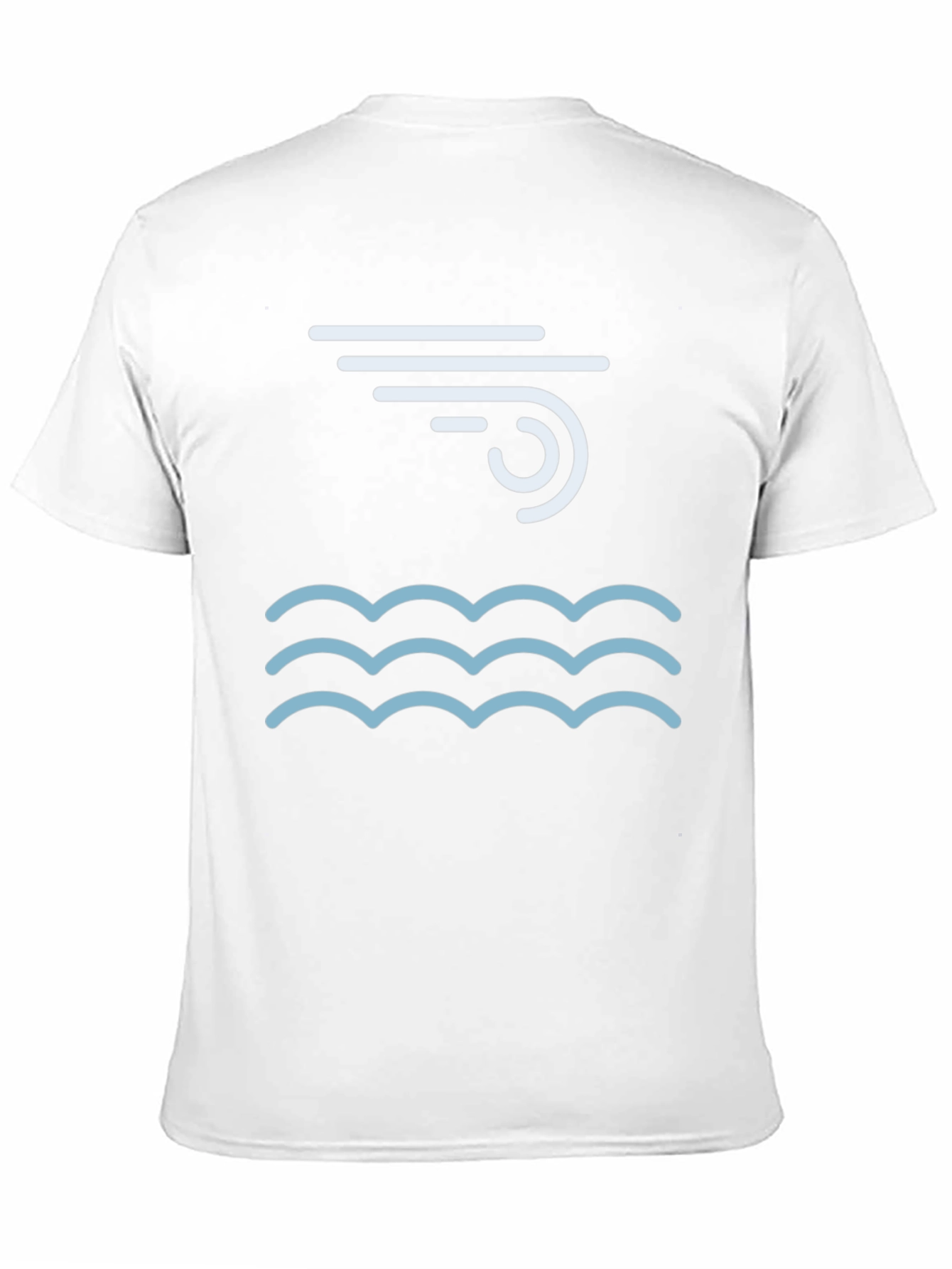 Wind & Waves Graphic Tee - Cool Black T-Shirt
