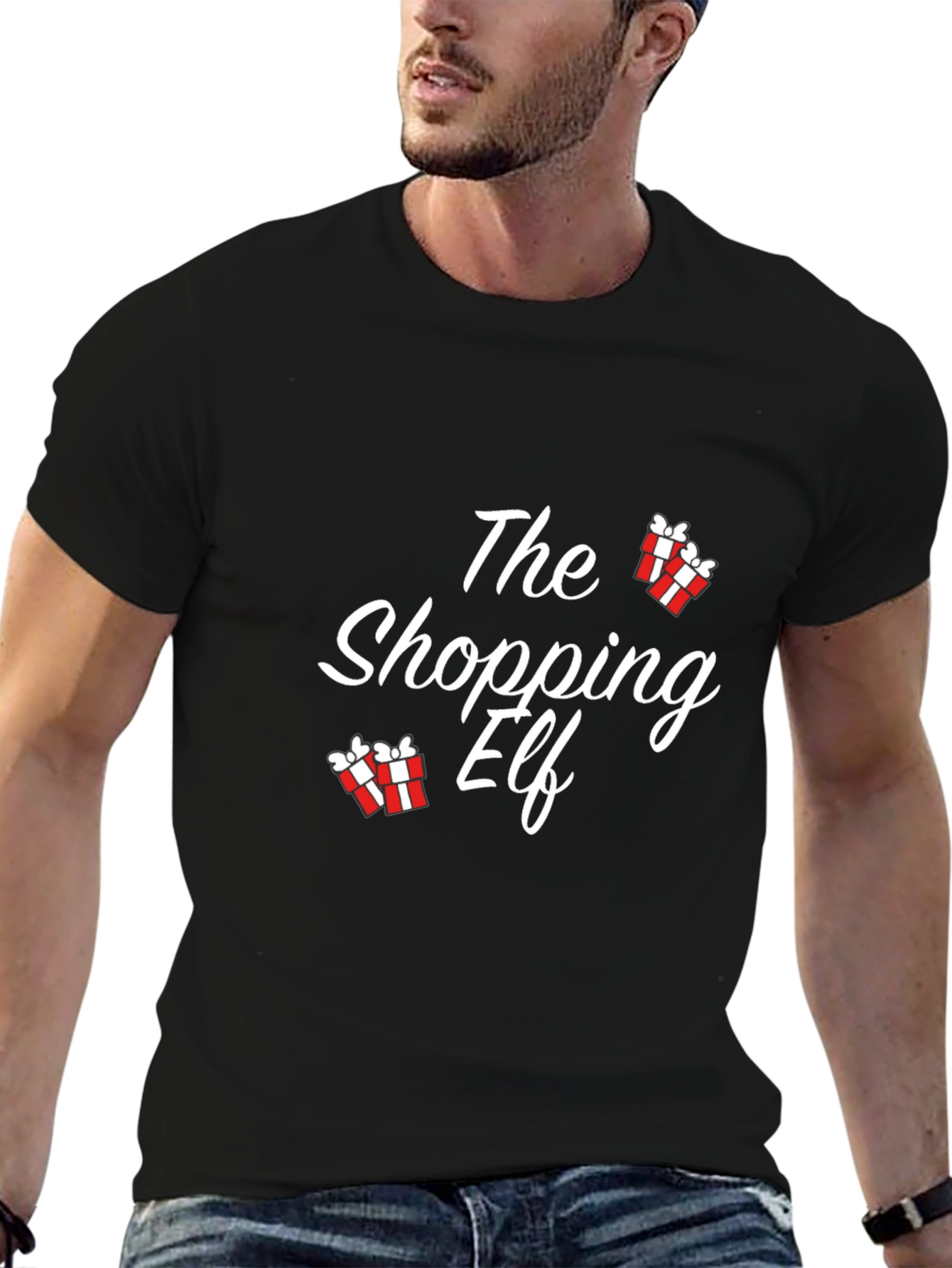 The Shopping Elf Christmas T-Shirt