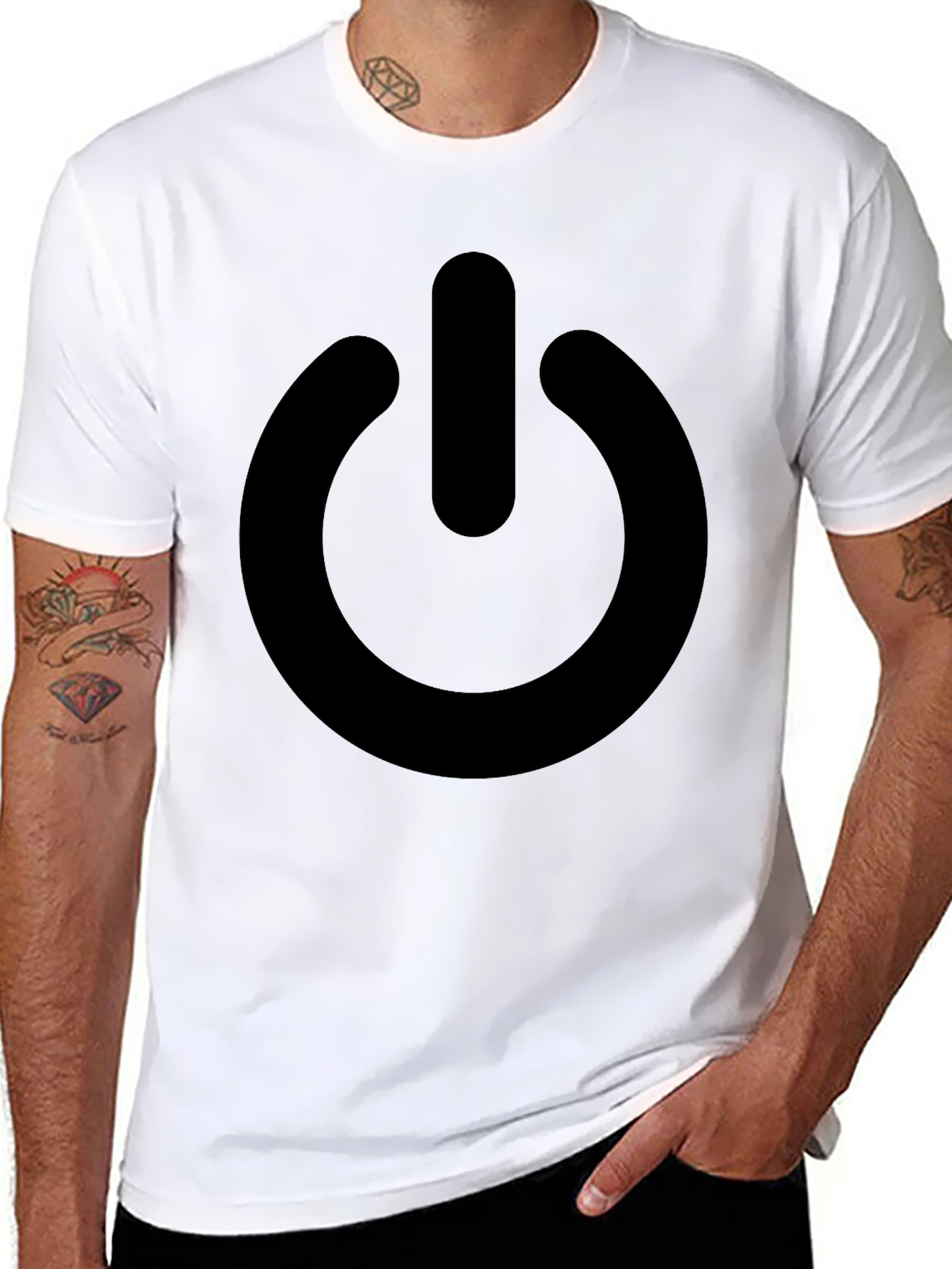 Power Symbol Black T-Shirt
