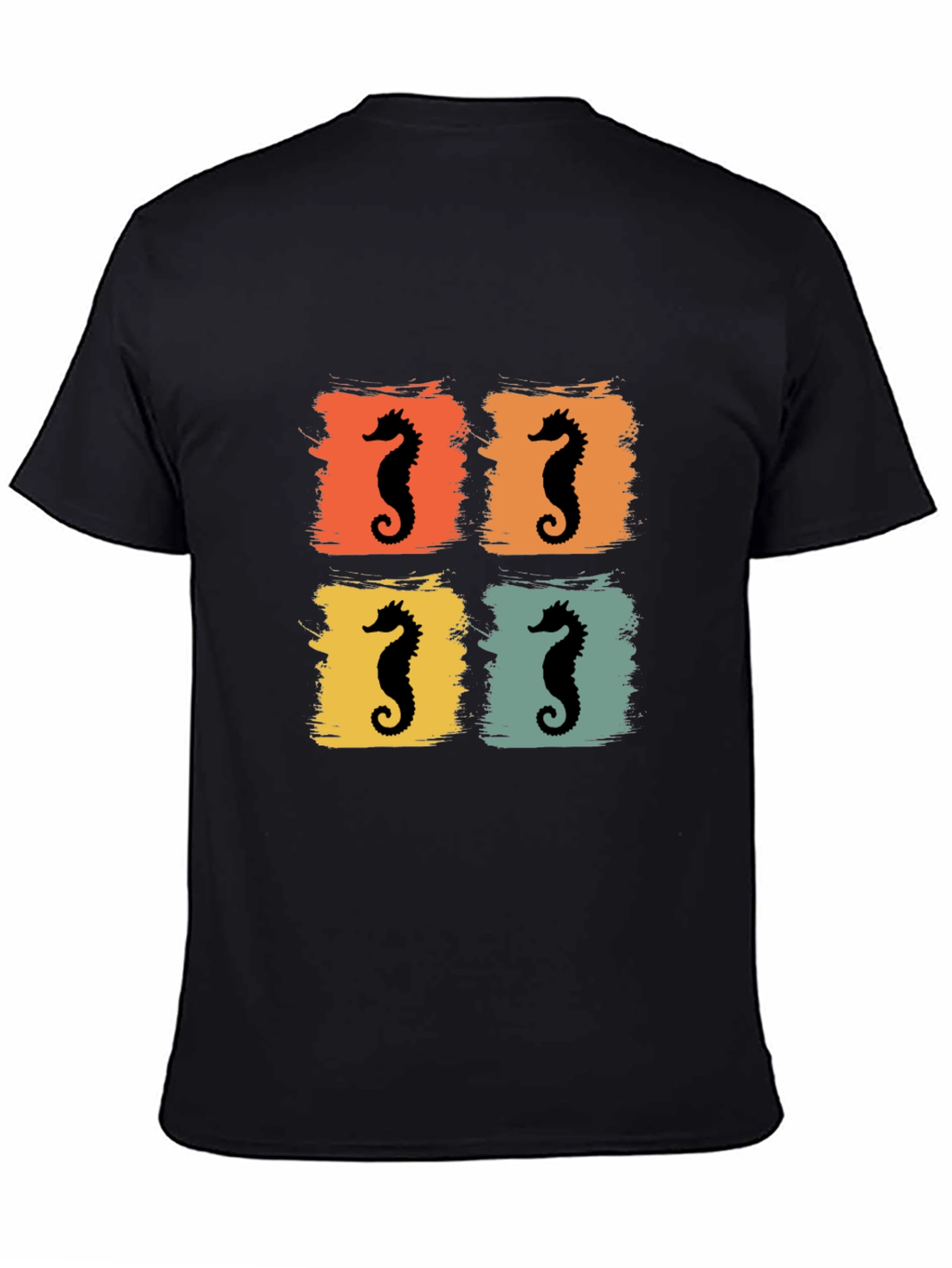 Retro Seahorse Graphic Tee
