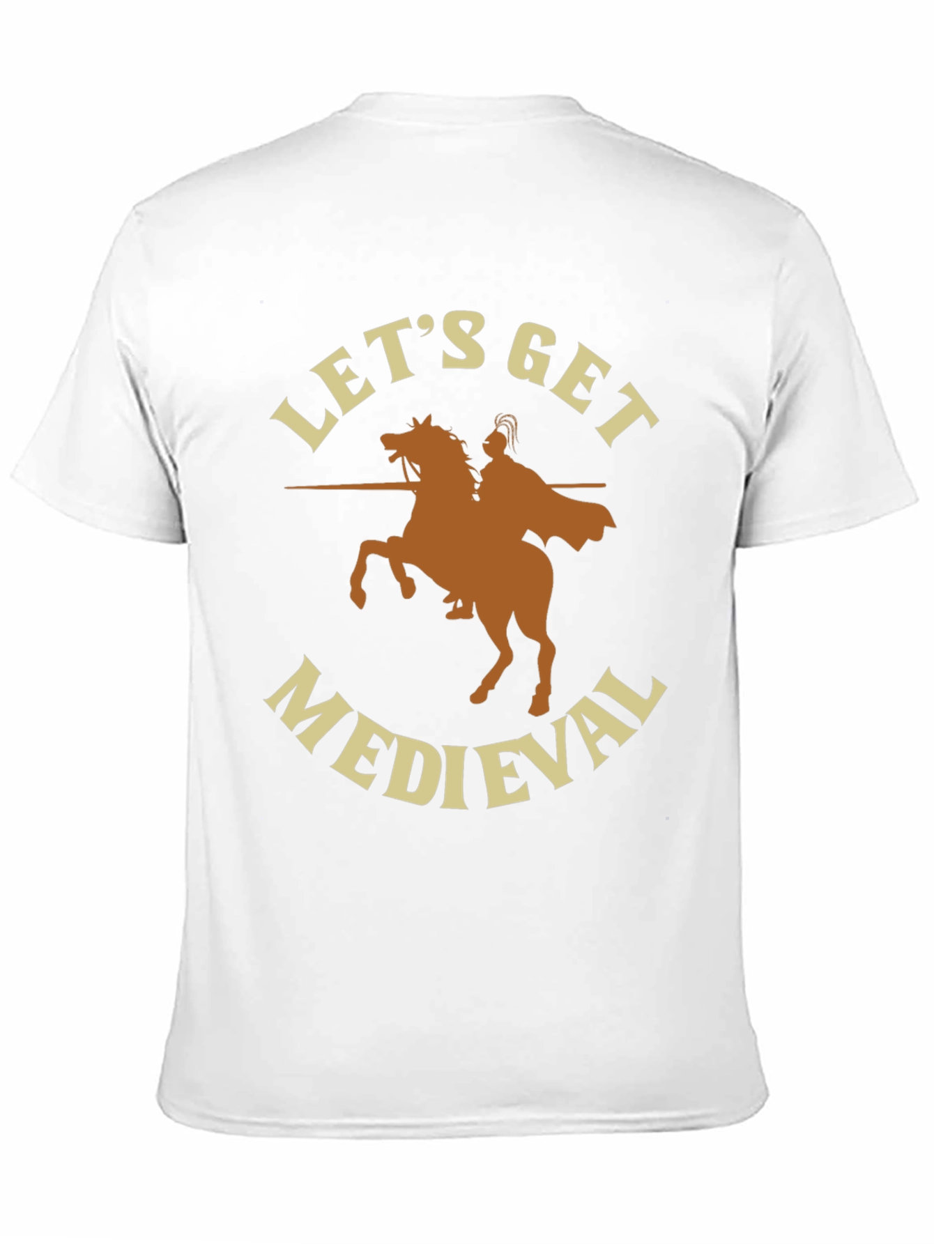 Lets Get Medieval T-Shirt - Black