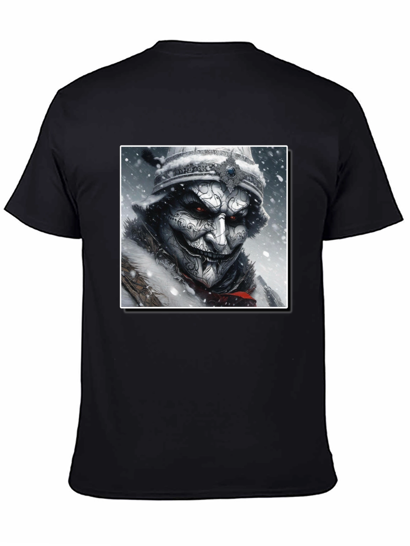 Winter Warrior Graphic Tee - Black