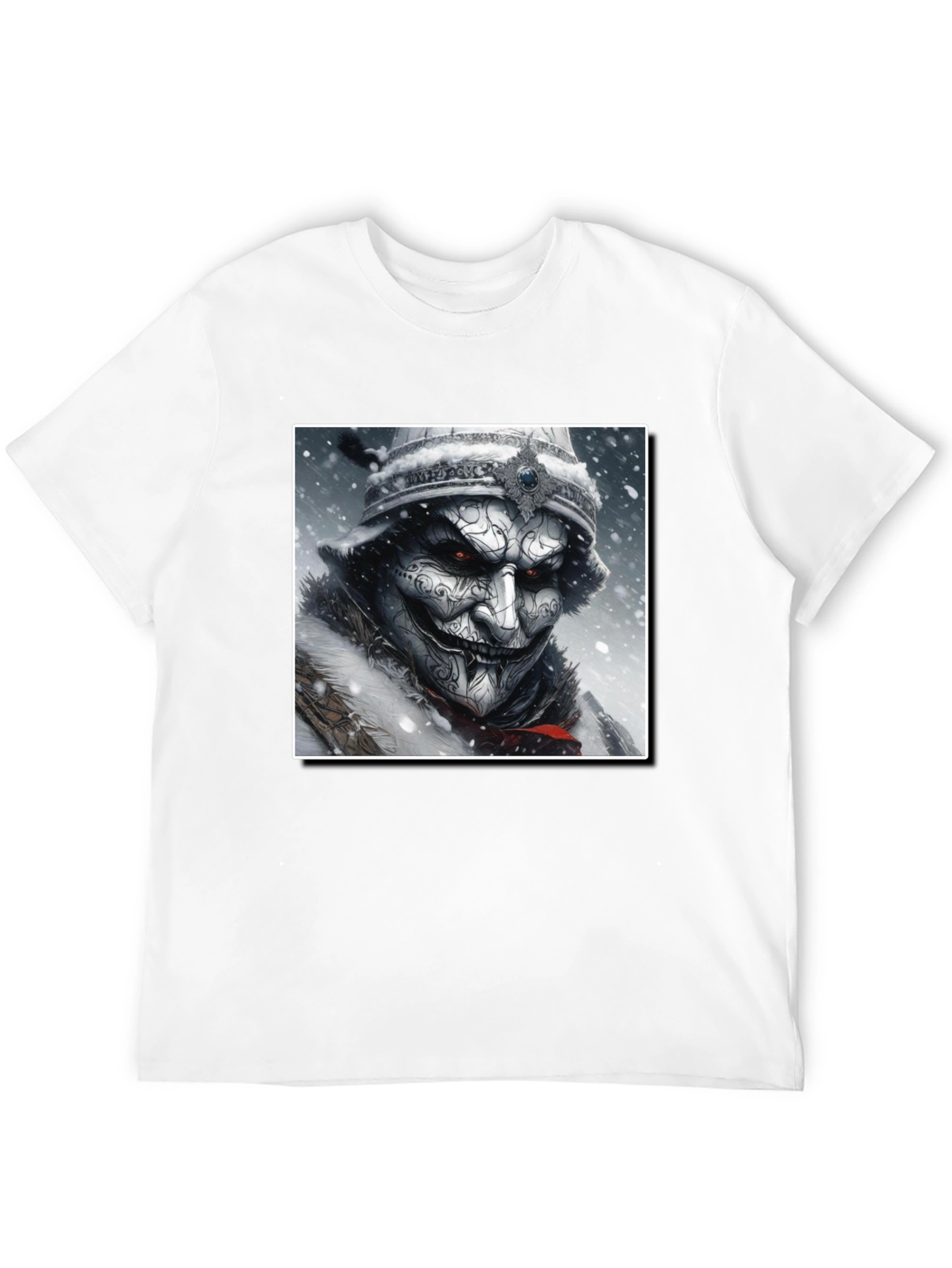Winter Warrior Graphic Tee - Black