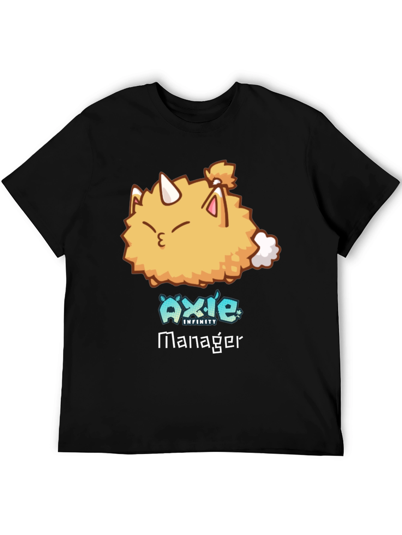 Axie Infinity Manager Black T-Shirt - Gaming Apparel