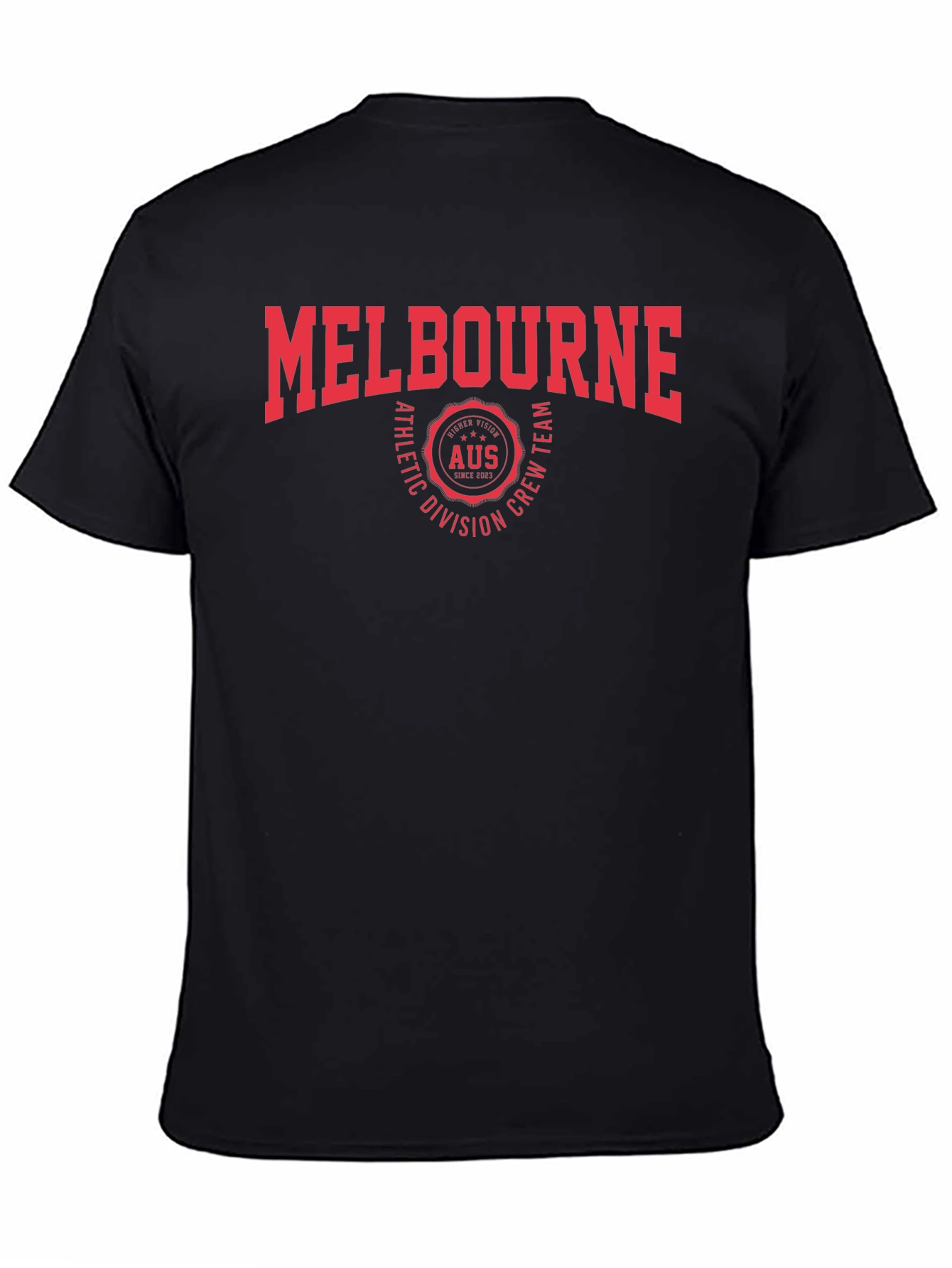 Melbourne Athletic Crew T-Shirt - Black