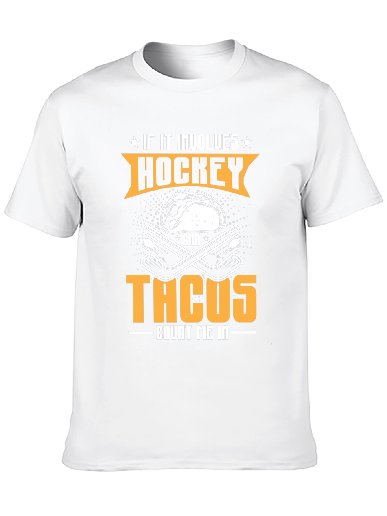 Hockey & Tacos Graphic Tee - Count Me In!