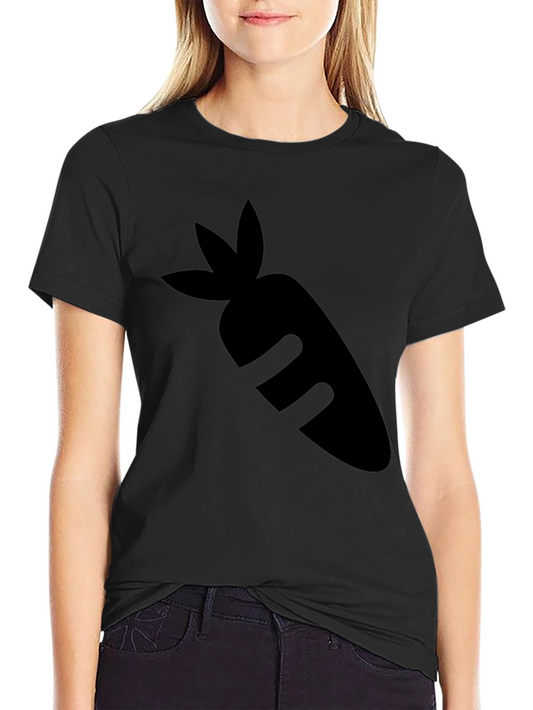Carrot Graphic Tee - Black