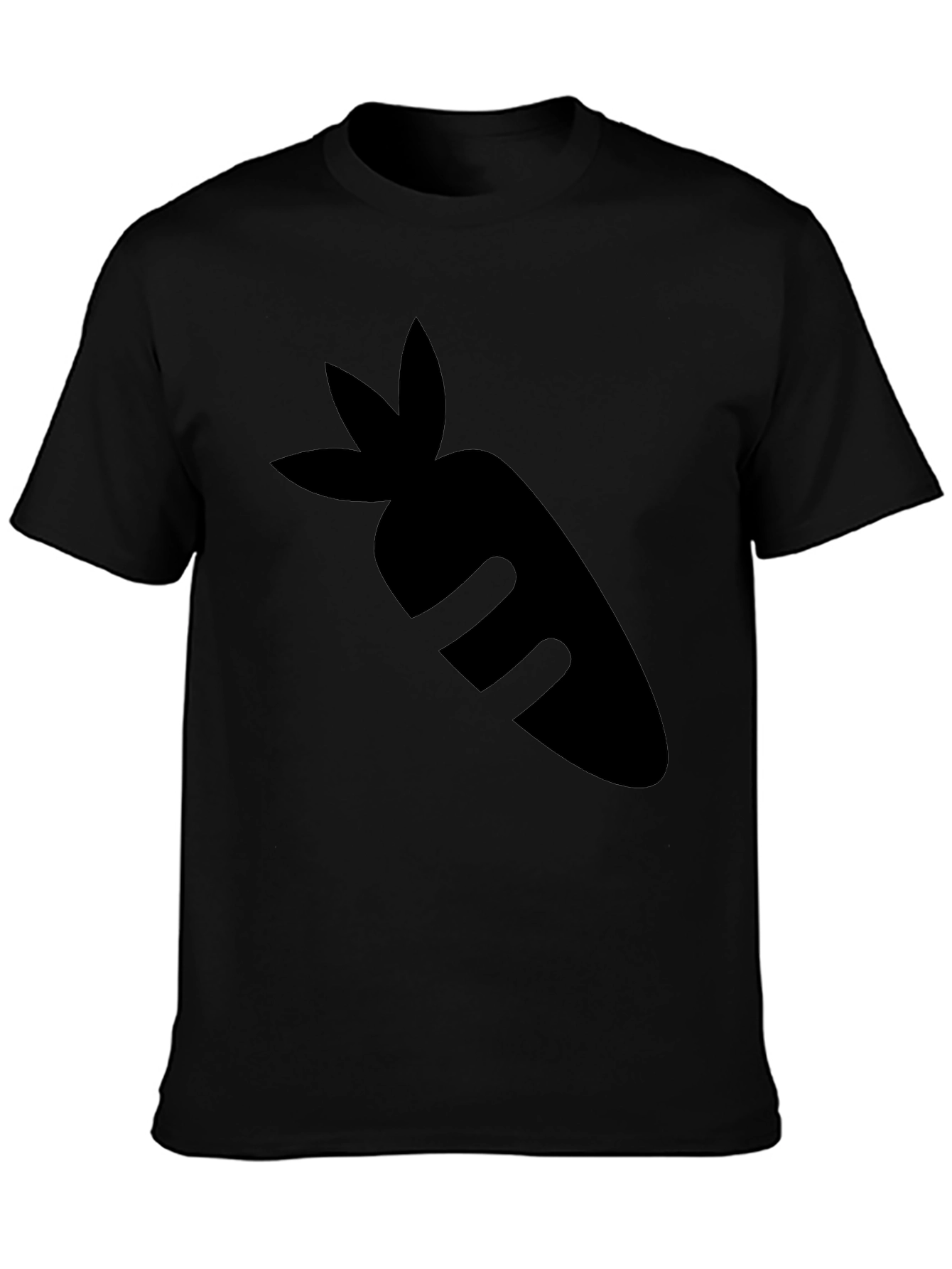 Carrot Graphic Tee - Black