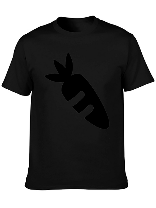 Carrot Graphic Tee - Black
