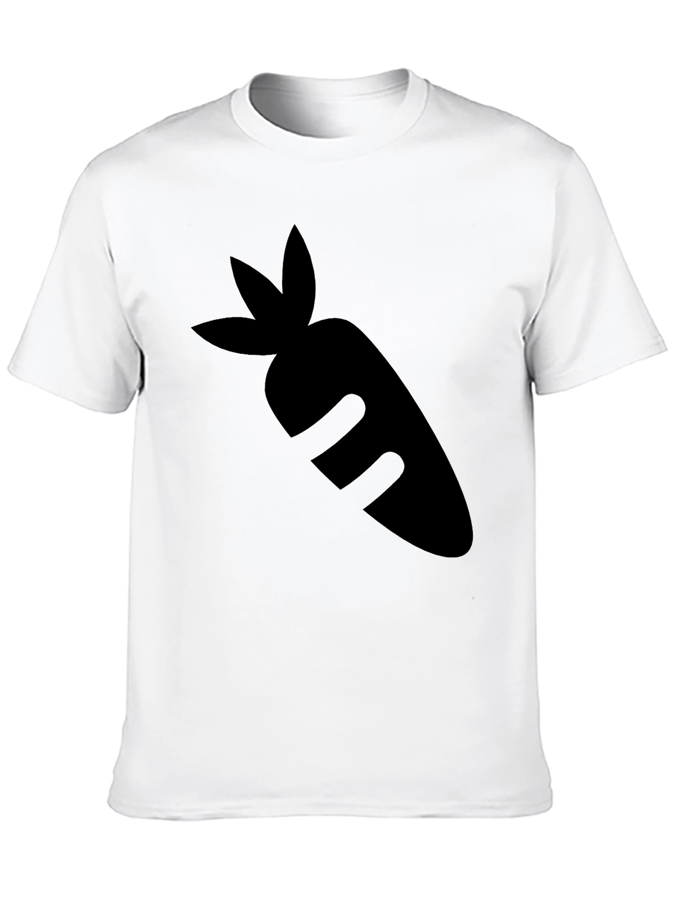 Carrot Graphic Tee - Black