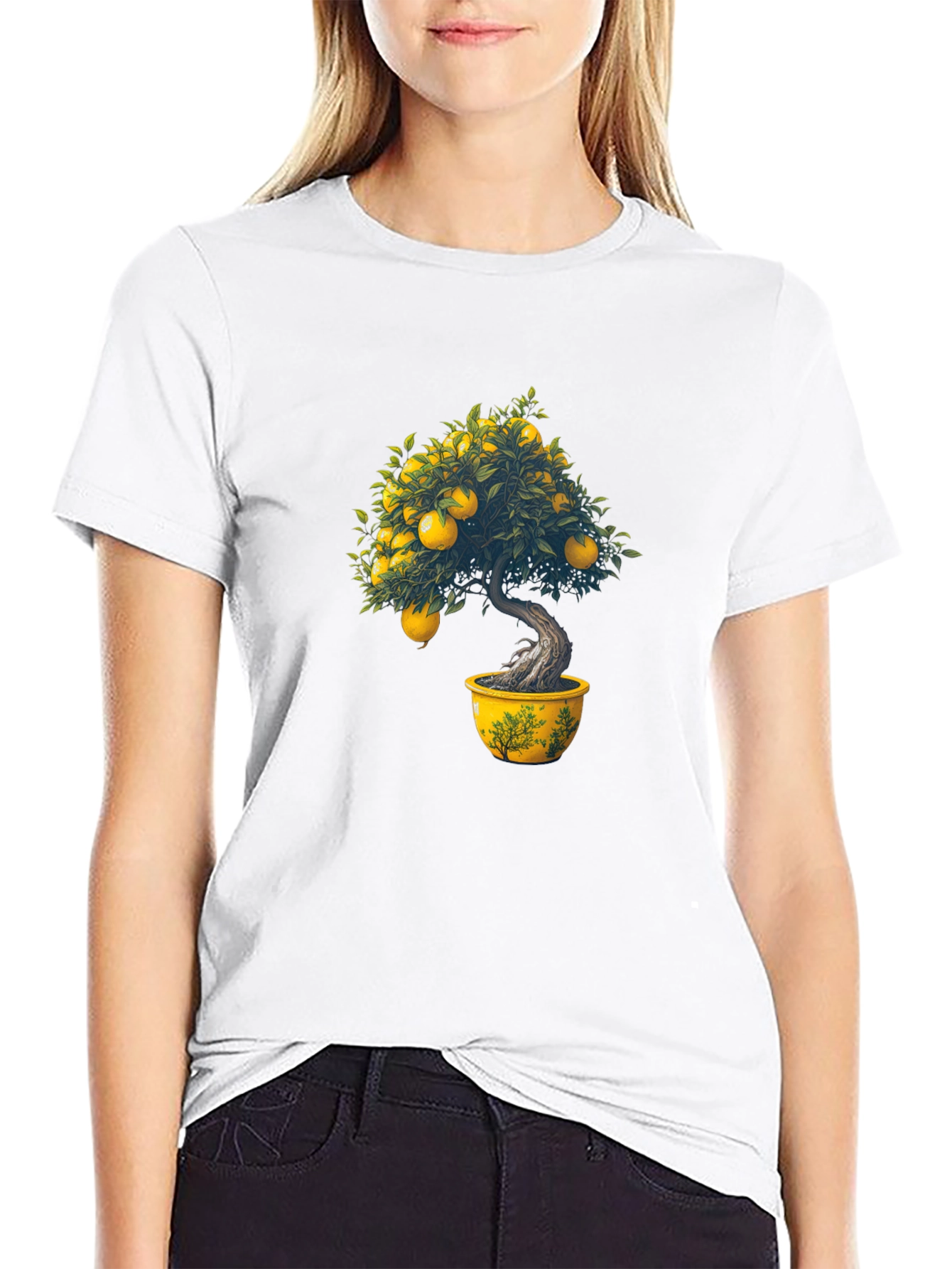 Bonsai Tree Graphic T-Shirt - Unique Design