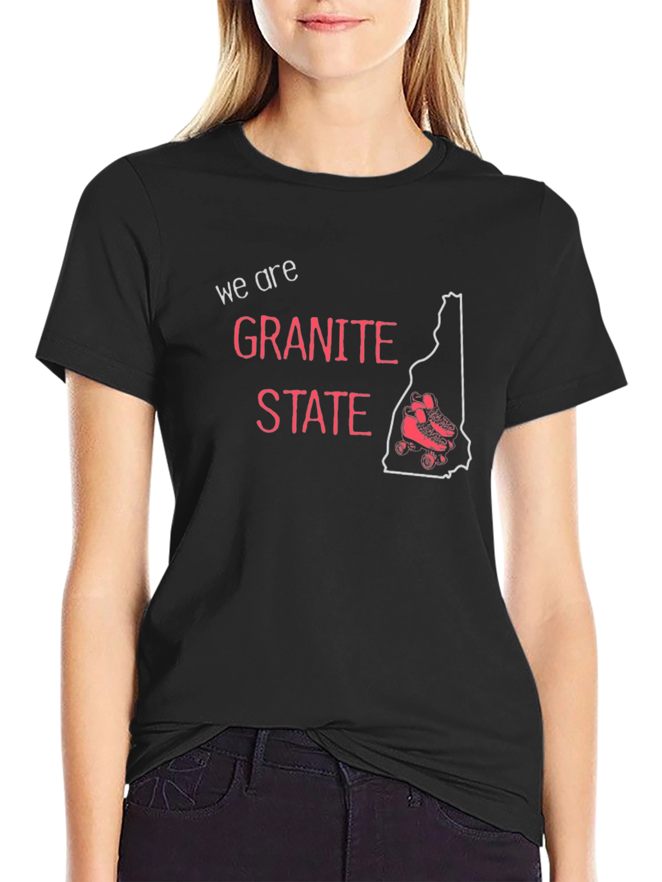 Granite State Roller Skate T-Shirt