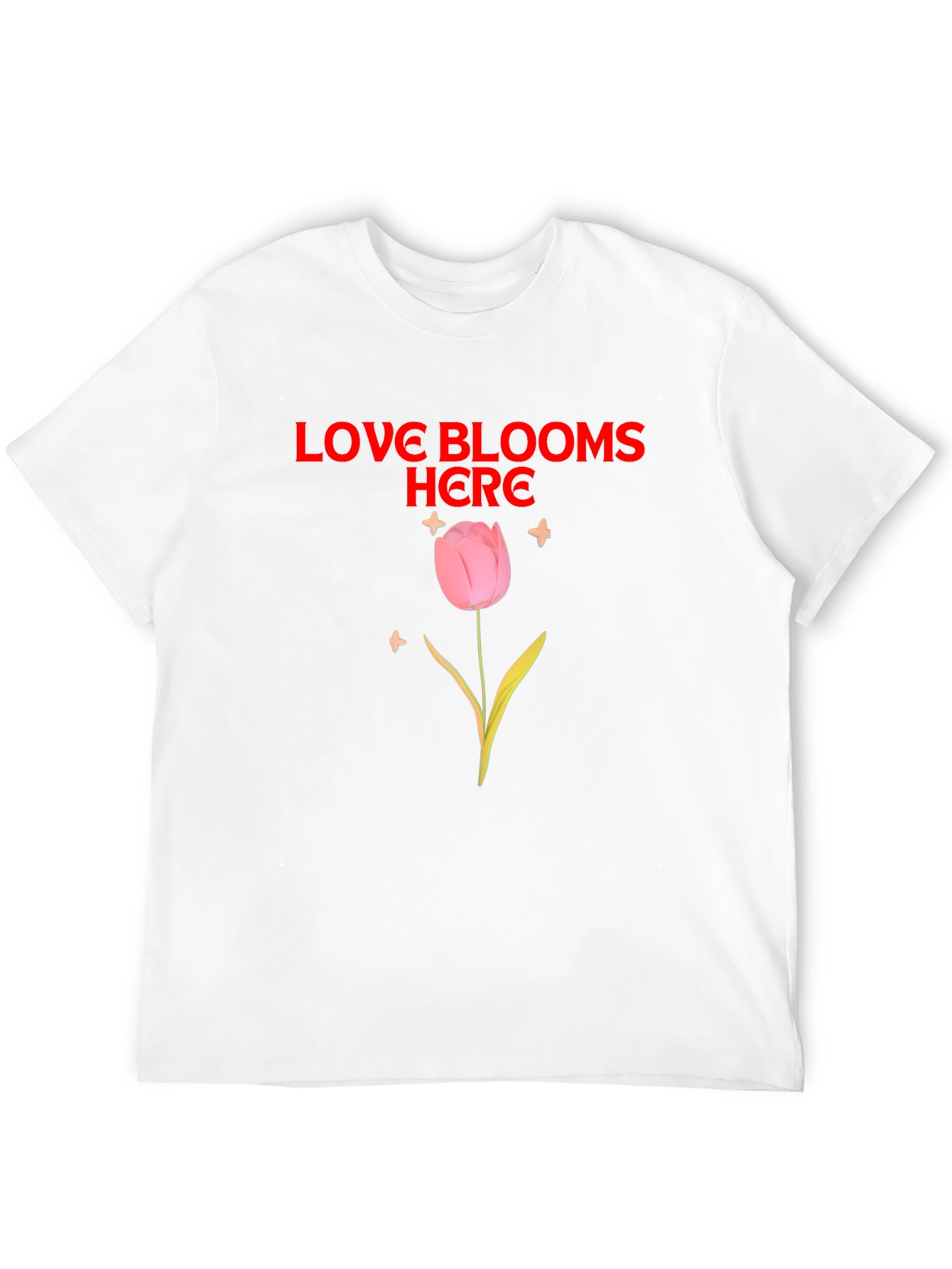Love Blooms Here Graphic Tee