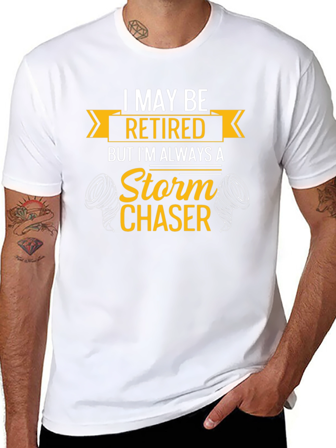 Retired Storm Chaser Graphic Tee