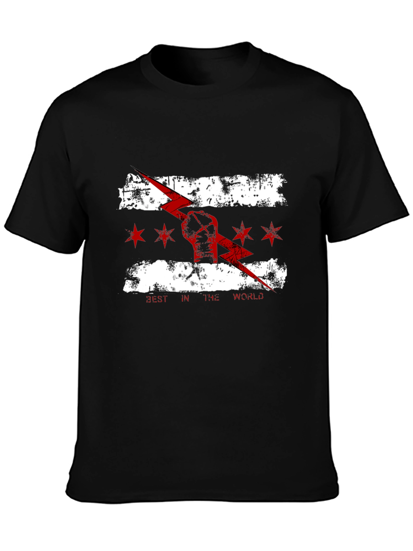 Best in the World Black Graphic T-Shirt