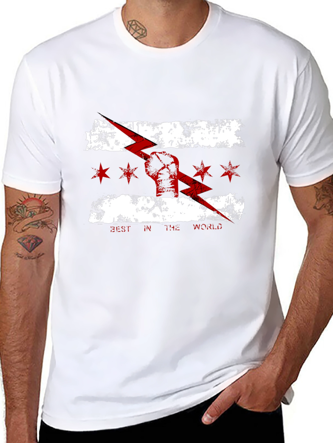 Best in the World Black Graphic T-Shirt