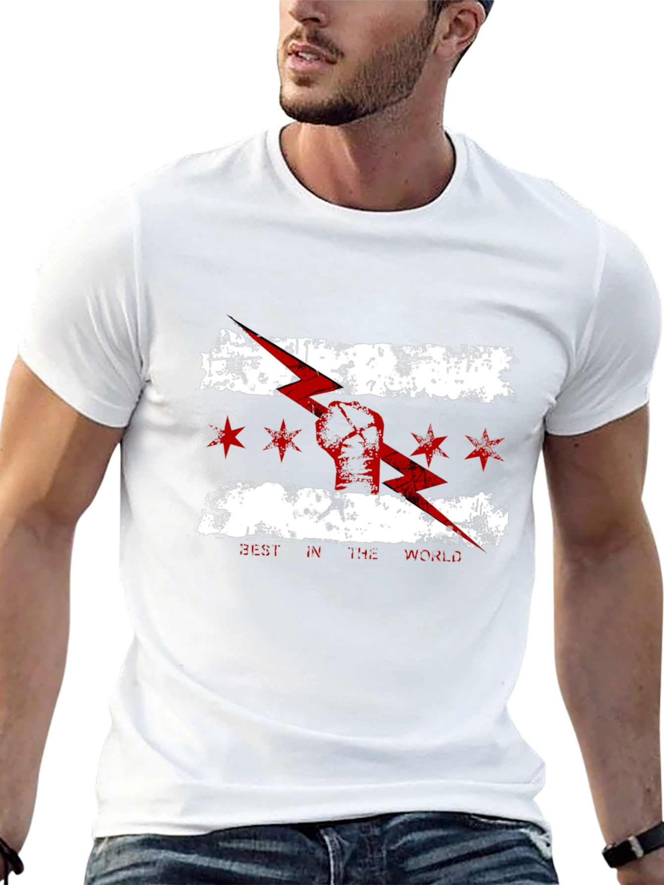 Best in the World Black Graphic T-Shirt