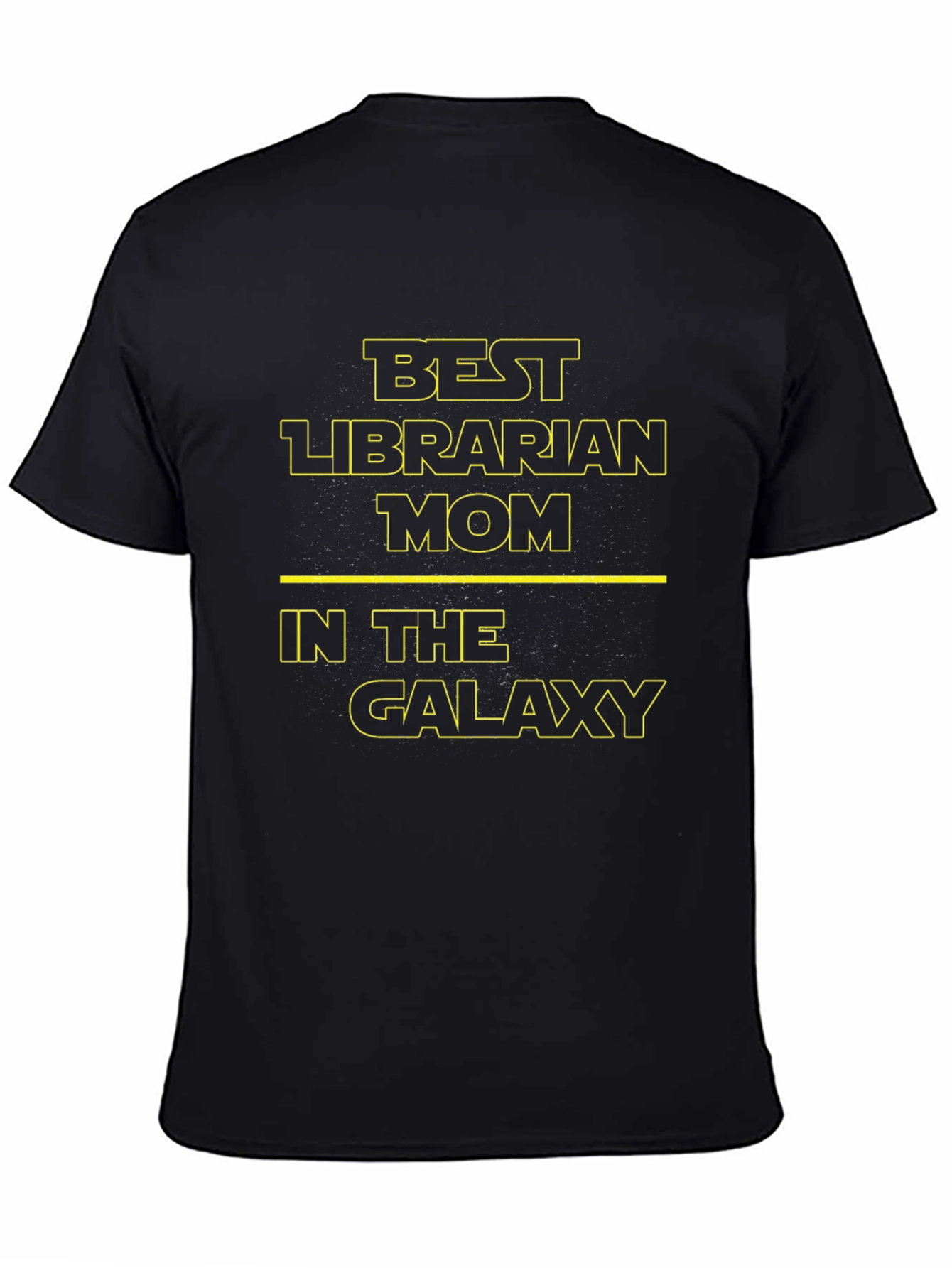 Best Librarian Mom T-Shirt Star Wars Style Graphic Tee