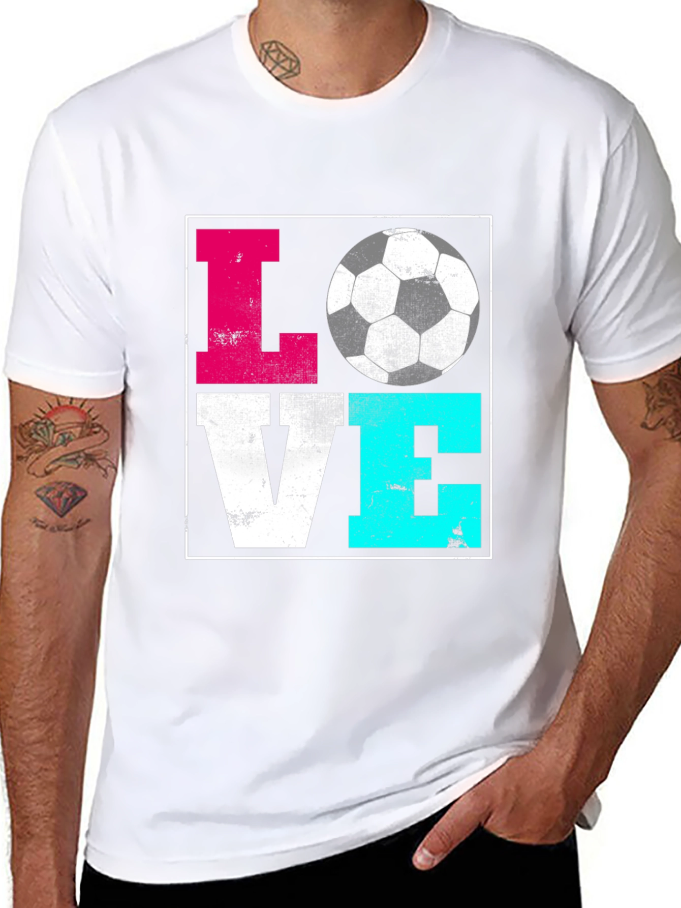 Soccer Love T-Shirt - Stylish Graphic Tee