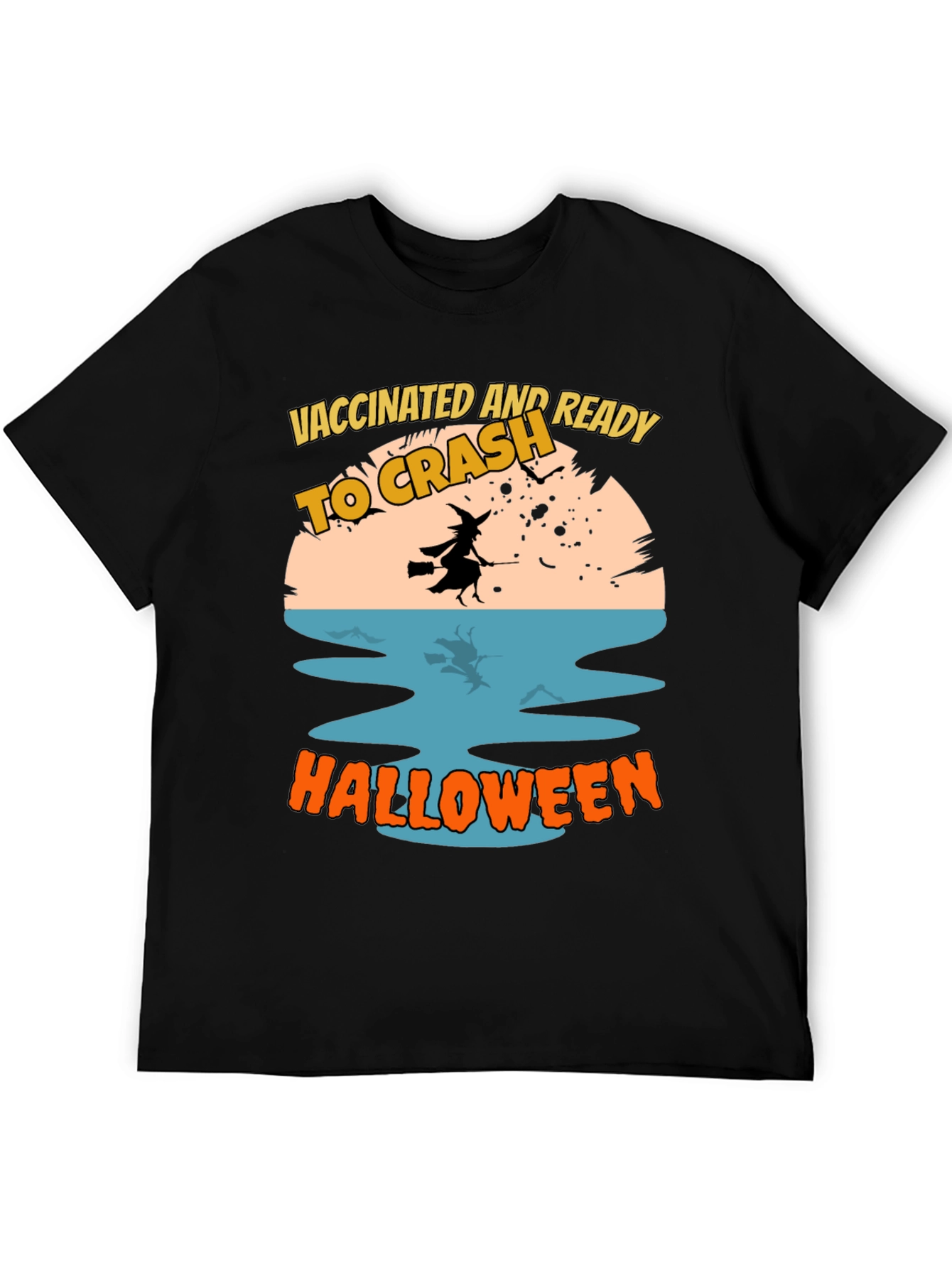 Vaccinated and Ready to Crash Halloween T-Shirt