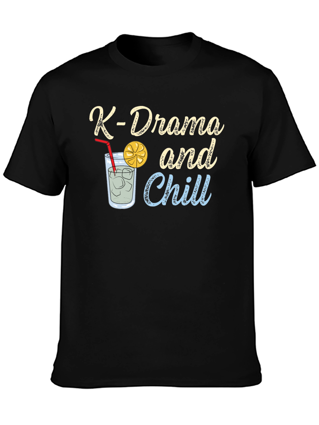 K-Drama and Chill T-Shirt - Soft Cotton Tee