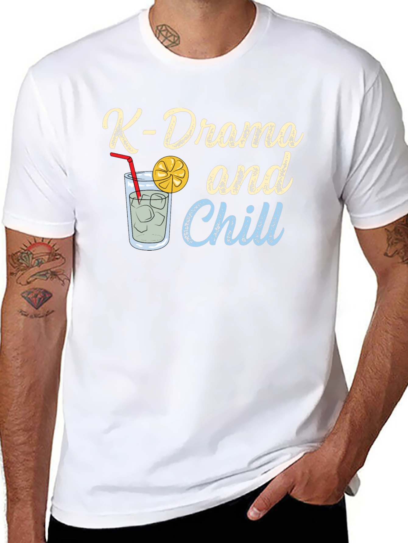 K-Drama and Chill T-Shirt - Soft Cotton Tee