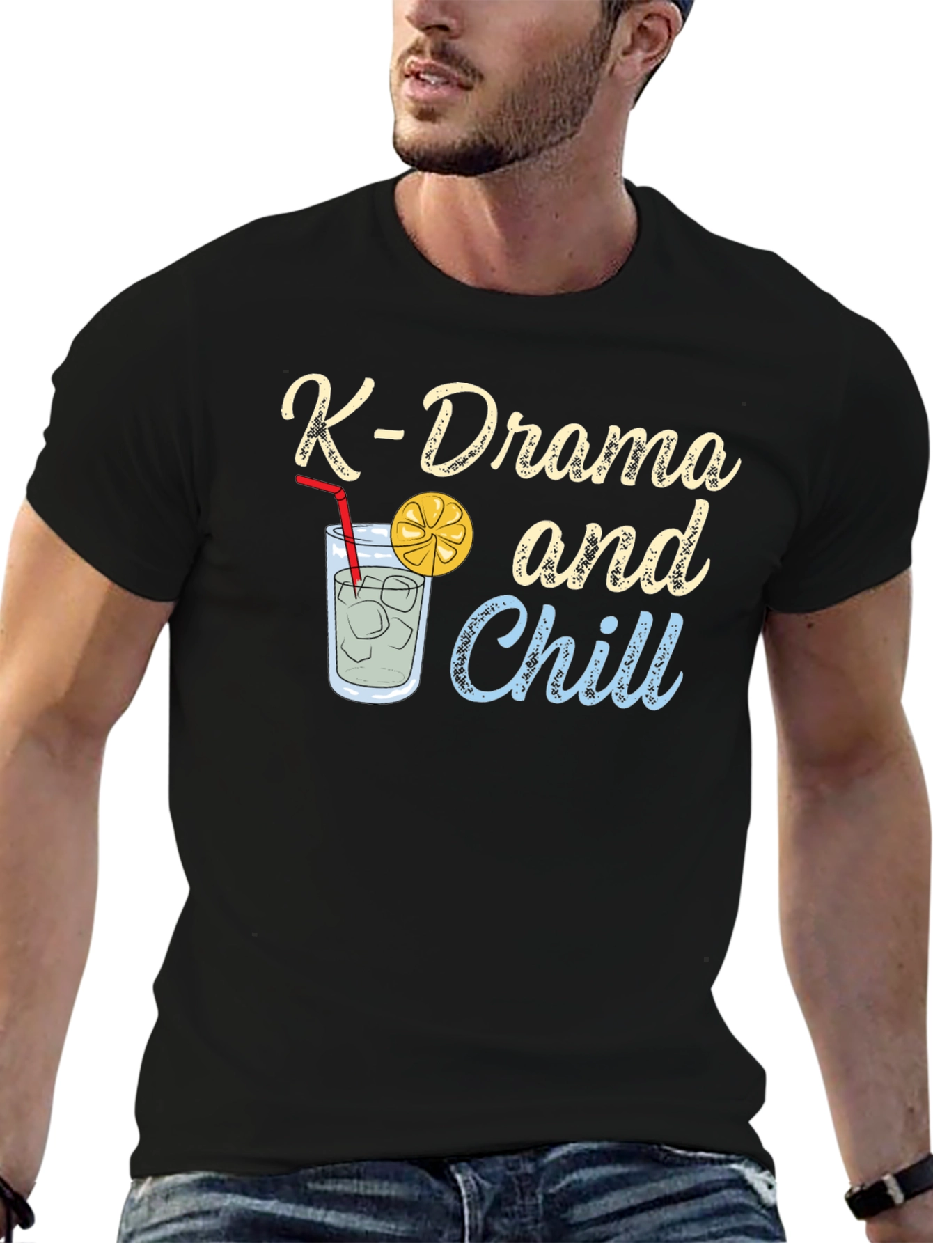 K-Drama and Chill T-Shirt - Soft Cotton Tee