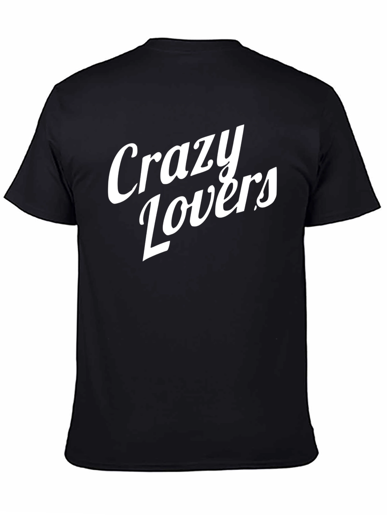 Crazy Lovers Black T-Shirt